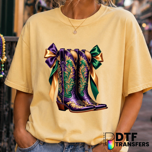 LET THE GOOD TIMES ROLL – Mardi Gras DTF Transfer (view 1 of 2) – by Perfect DTF Transfers – Premade DTF Transfers – Mardi...