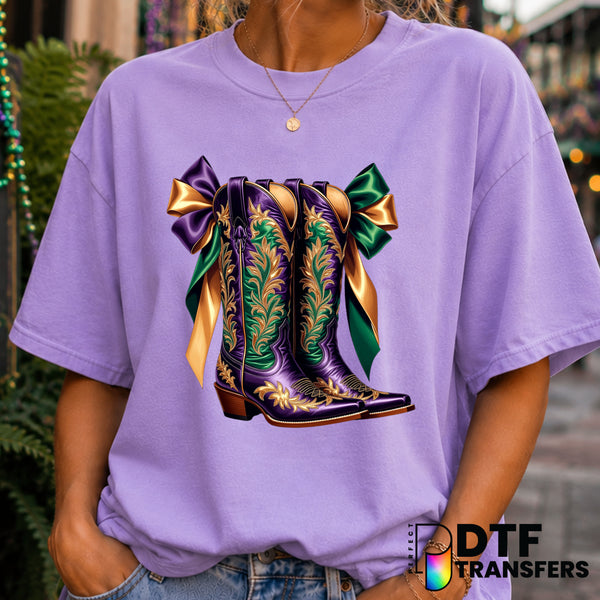 LET THE GOOD TIMES ROLL – Mardi Gras DTF Transfer (view 2 of 2) – by Perfect DTF Transfers – Premade DTF Transfers – Mardi...