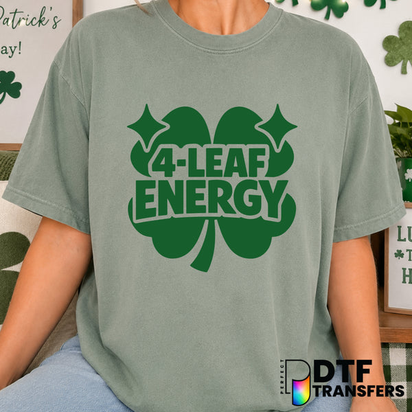 LUCKY – St. Patrick's Day DTF Transfer (view 2 of 2) – by Perfect DTF Transfers – Premade DTF Transfers – St. Patrick's Da...