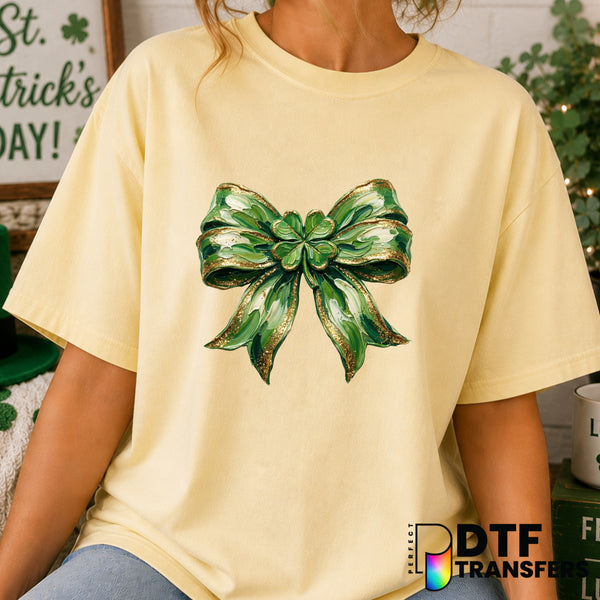 LUCKY. – St. Patrick's Day DTF Transfer (view 2 of 2) – by Perfect DTF Transfers – Premade DTF Transfers – St. Patrick's D...