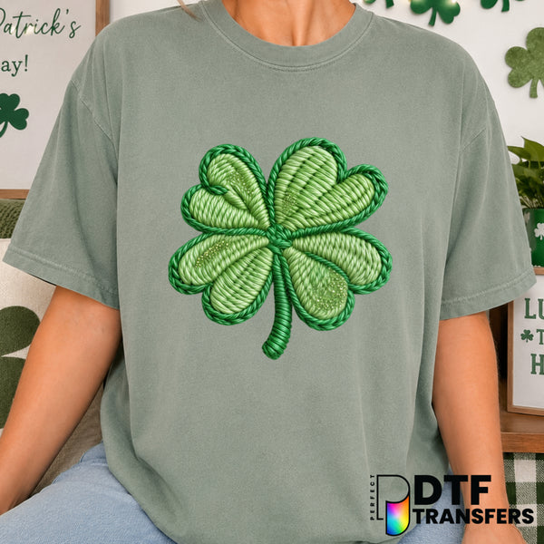 Lucky Vibes – St. Patrick's Day DTF Transfer (view 2 of 2) – by Perfect DTF Transfers – Premade DTF Transfers – St. Patric...