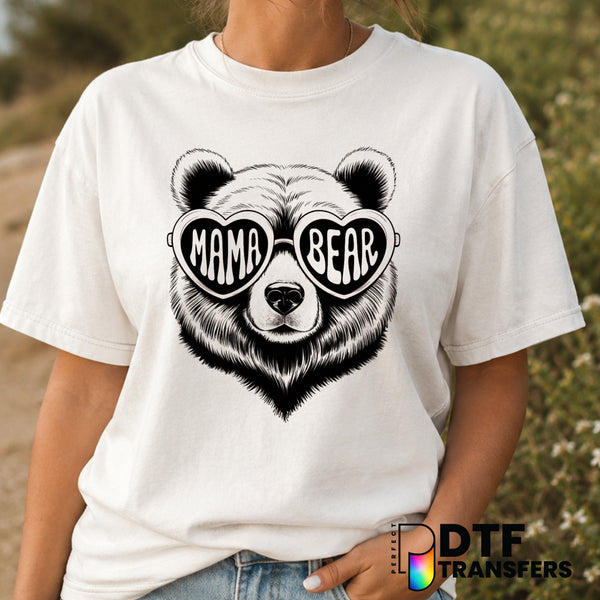 Mama Bear – Mother's Day DTF Transfer (view 2 of 2) – by Perfect DTF Transfers – Premade DTF Transfers – Mother's Day, Mom