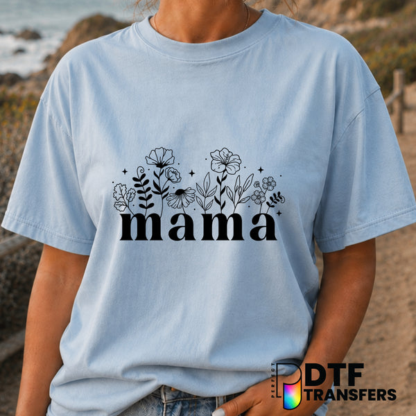 Mama – Mother's Day DTF Transfer (view 1 of 2) – by Perfect DTF Transfers – Premade DTF Transfers – Mother's Day, Mom
