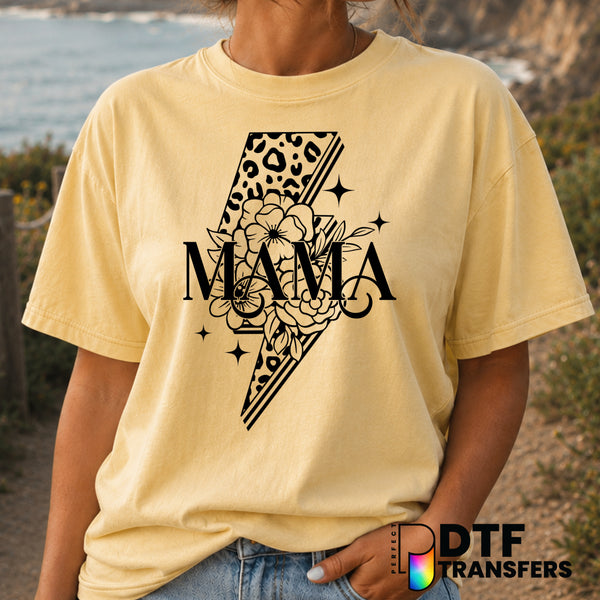 Mama – Mother's Day DTF Transfer (view 2 of 2) – by Perfect DTF Transfers – Premade DTF Transfers – Mother's Day, Mom