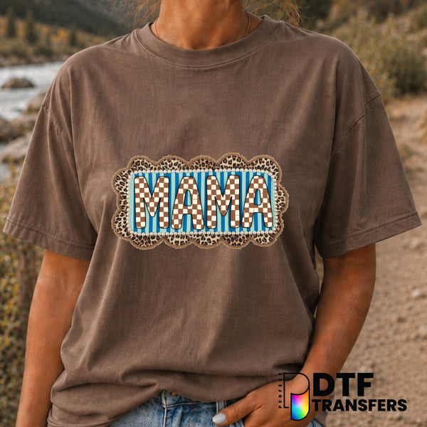 Mama – Mother's Day DTF Transfer (view 2 of 2) – by Perfect DTF Transfers – Premade DTF Transfers – Mother's Day, Mom