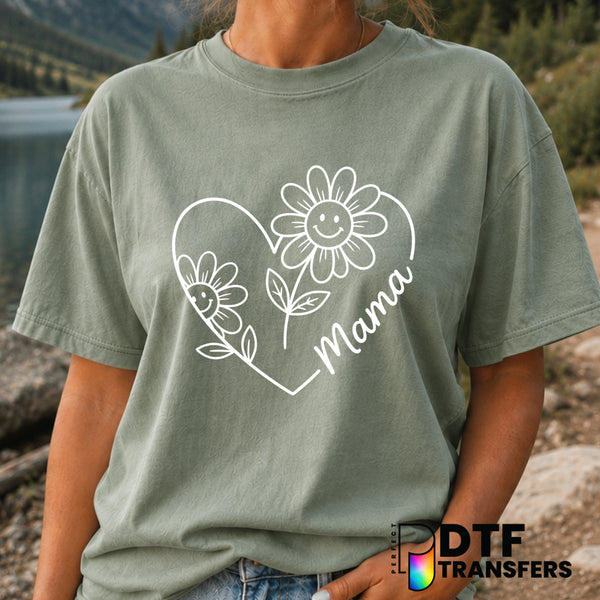 Mama – Mother's Day DTF Transfer (view 2 of 2) – by Perfect DTF Transfers – Premade DTF Transfers – Mother's Day, Mom