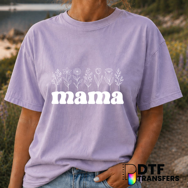 Mama – Mother's Day DTF Transfer (view 2 of 2) – by Perfect DTF Transfers – Premade DTF Transfers – Mother's Day, Mom