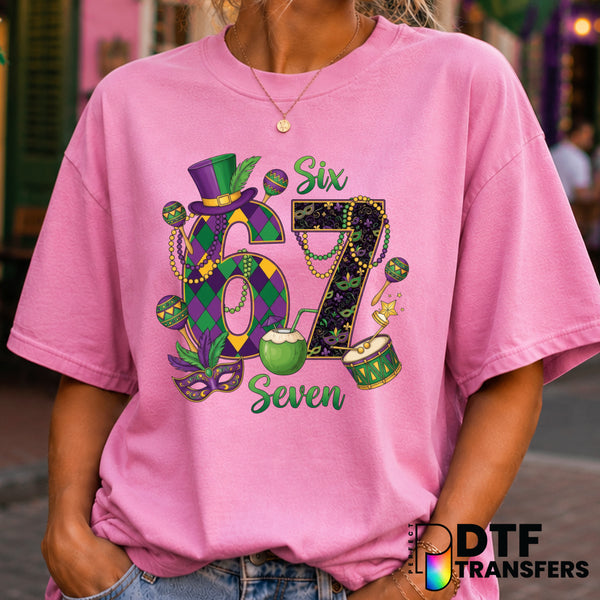 Mardi Gras Jester Mask DTF Transfer (view 2 of 2) – by Perfect DTF Transfers – Premade DTF Transfers – Mardi Gras, Festival