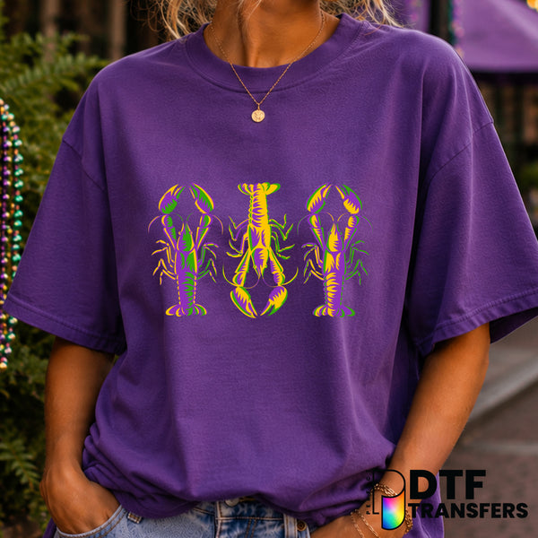 Mardi Gras Y'ALL – Mardi Gras DTF Transfer (view 1 of 2) – by Perfect DTF Transfers – Premade DTF Transfers – Mardi Gras,...