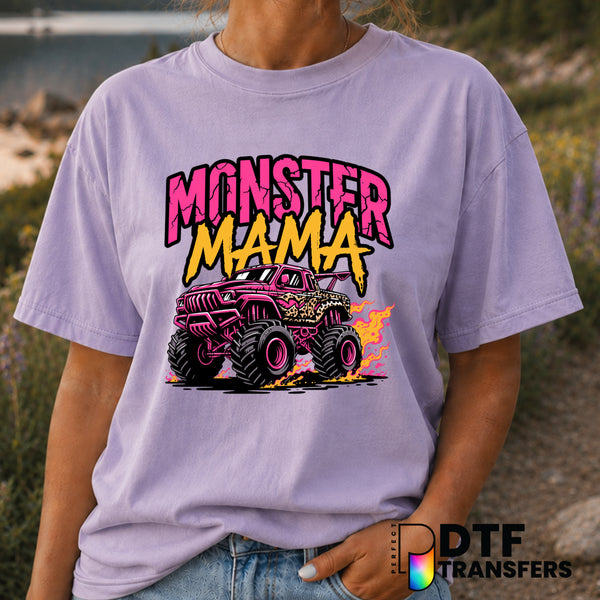 Monster Mama – Mother's Day DTF Transfer (view 1 of 2) – by Perfect DTF Transfers – Premade DTF Transfers – Mother's Day, Mom