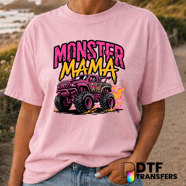 Monster Mama – Mother's Day DTF Transfer (view 2 of 2) – by Perfect DTF Transfers – Premade DTF Transfers – Mother's Day, Mom