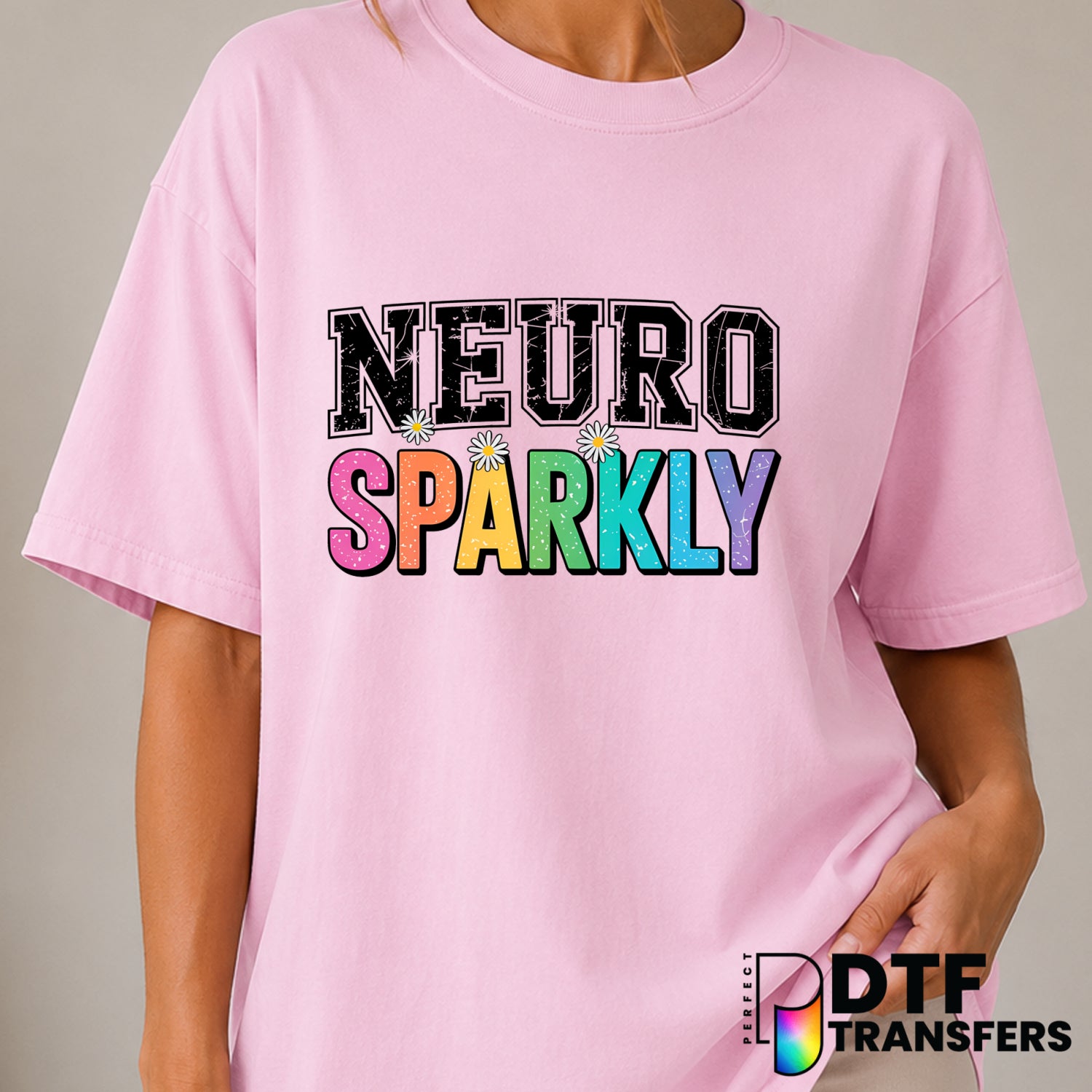 Neurodiversity Autism Awareness – DTF Transfer (view 2 of 2) – by Perfect DTF Transfers – Premade DTF Transfers – Autism A...