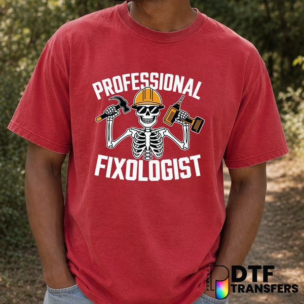 PROFESSIONAL FIXOLOGIST FATHER'S DAY – DTF Transfer (view 1 of 2) – by Perfect DTF Transfers – Premade DTF Transfers – Fat...