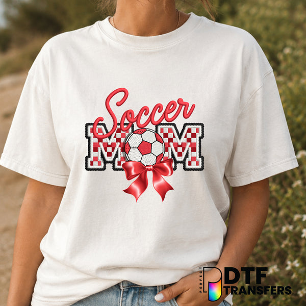 Soccer Mom – Mother's Day DTF Transfer (view 2 of 2) – by Perfect DTF Transfers – Premade DTF Transfers – Mother's Day, Mom