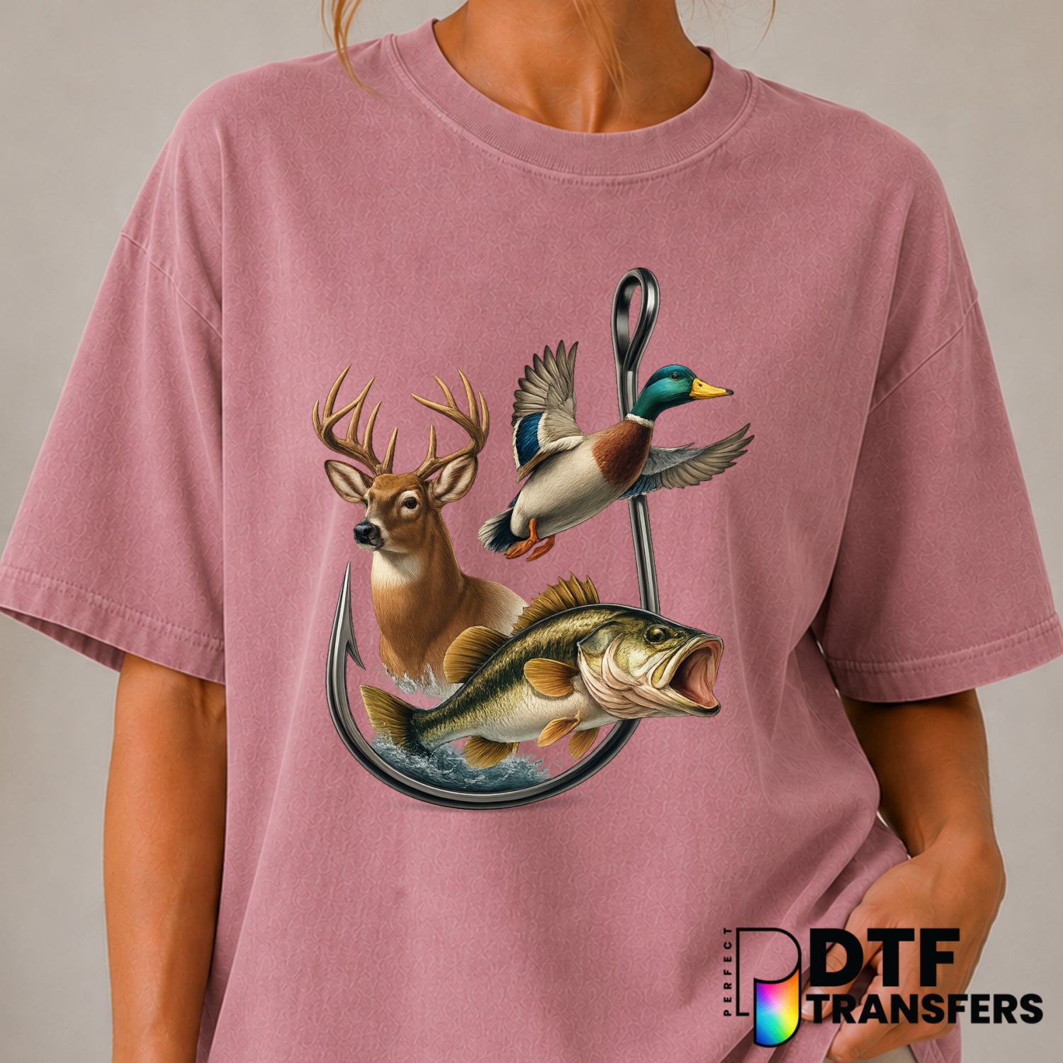 Southern Grown – Fishing DTF Transfer (view 1 of 2) – by Perfect DTF Transfers – Premade DTF Transfers – Fishing, Outdoor
