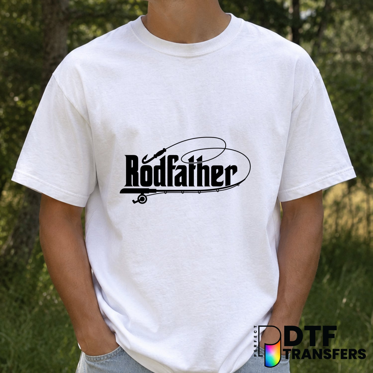The Rodfather – Father's Day DTF Transfer (view 1 of 2) – by Perfect DTF Transfers – Premade DTF Transfers – Father's Day,...