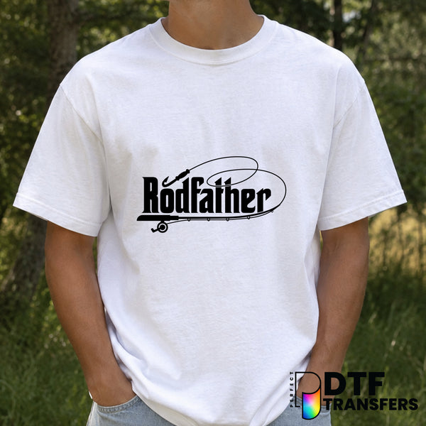 The Rodfather – Father's Day DTF Transfer (view 1 of 2) – by Perfect DTF Transfers – Premade DTF Transfers – Father's Day,...