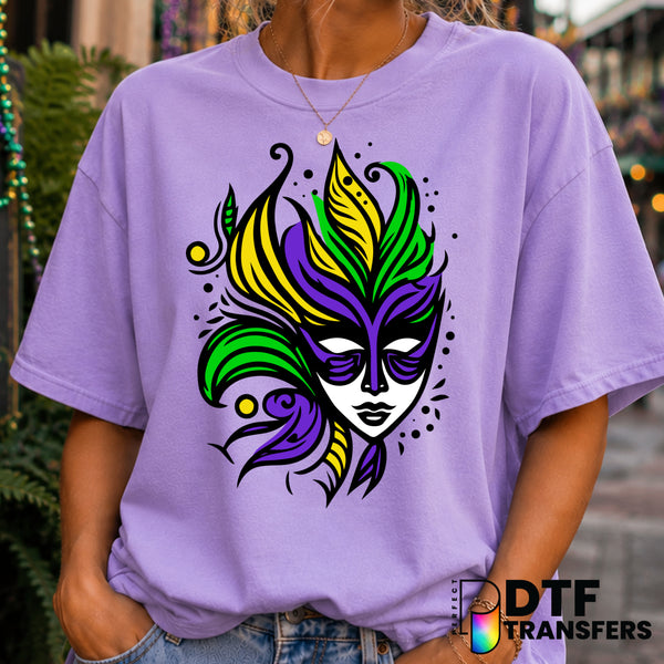 Throw Me Something Mister – Mardi Gras DTF Transfer (view 1 of 2) – by Perfect DTF Transfers – Premade DTF Transfers – Mar...