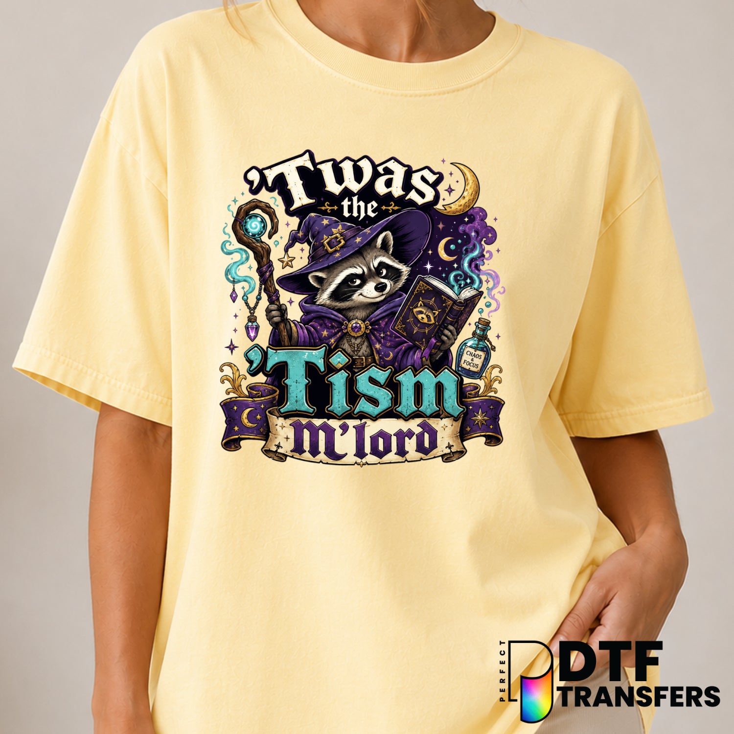Twas The Tism M Lord – Autism Awareness DTF Transfer (view 2 of 2) – by Perfect DTF Transfers – Premade DTF Transfers – Au...