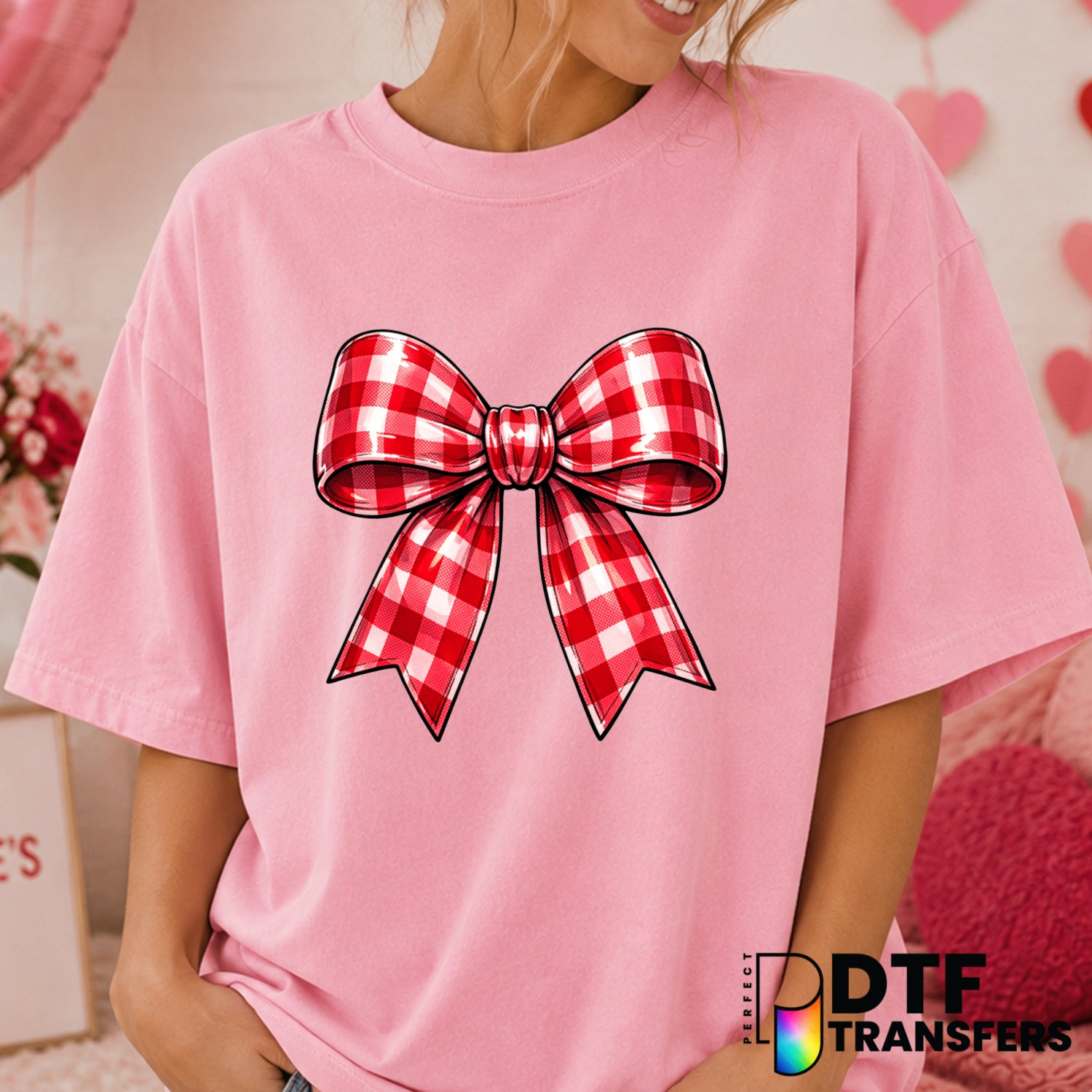 XOXO – Valentine's Day DTF Transfer (view 2 of 2) – by Perfect DTF Transfers – Premade DTF Transfers – Valentine's Day, Love