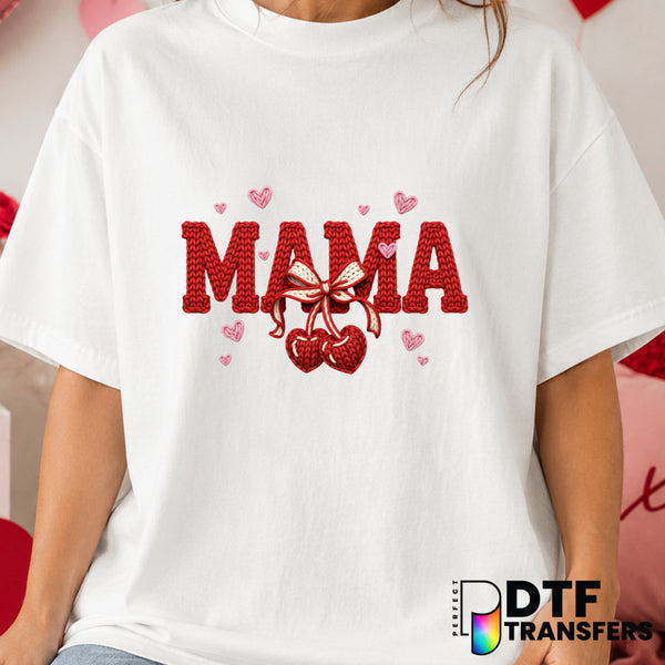 Yarn Crochet Mama – Valentine's Day DTF Transfer (view 1 of 2) – by Perfect DTF Transfers – Premade DTF Transfers – Valent...
