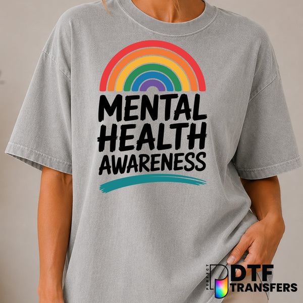 YOU ARE ENOUGH – Mental Health Awareness DTF Transfer (view 1 of 2) – by Perfect DTF Transfers – Premade DTF Transfers – M...